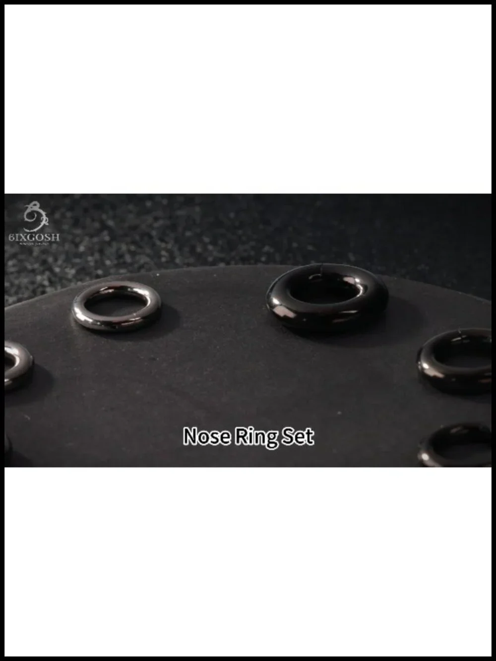 G23 Titanium Septum Rings Hinged Nose Hoop Piercing Jewelry